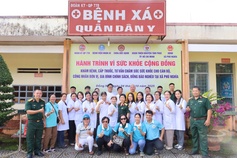 BỆNH VIỆN NHÂN ÁI PHỐI HỢP ĐOÀN THIỆN NGUYỆN TÂM PHÚC CÙNG CHÙA ĐỨC HẠNH TỔ CHỨC KHÁM BỆNH, CẤP PHÁT THUỐC MIỄN PHÍ CHO GIA ĐÌNH CHÍNH SÁCH, ĐỒNG BÀO NGHÈO TẠI BỆNH XÁ QUÂN DÂN Y - ĐOÀN KINH TẾ QUỐC PHÒNG 778 VÀ TỔ CHỨC “VUI HỘI TRĂNG RẰM” CHO CÁC CHÁU THIẾU NHI TRÊN ĐỊA BÀN XÃ PHÚ NGHĨA-TỈNH ĐỒNG NAI.