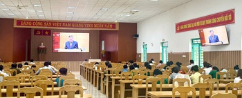 BỆNH VIỆN NHÂN ÁI THAM DỰ HỘI NGHỊ TRỰC TUYẾN “HỘI NGHỊ TOÀN QUỐC NGHIÊN CỨU, HỌC TẬP, QUÁN TRIỆT VÀ TRIỂN KHAI THỰC HIỆN NGHỊ QUYẾT HỘI NGHỊ LẦN THỨ BA BAN CHẤP HÀNH TRUNG ƯƠNG ĐẢNG”